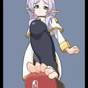 【skeb】フリーレン 足コキアニメ
