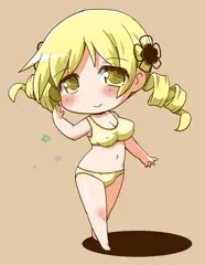 下着姿マミさん
