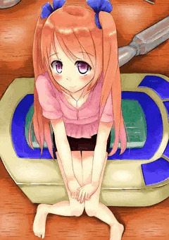 目覚まし時計と小さい人