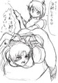まどマギお絵かき　さや杏（スカあり）