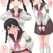 ゴムの日チャレンジする風紀委員JK