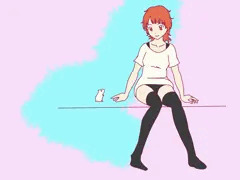 ハムスターとおねえさん