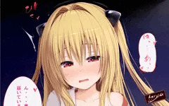 巫女服のヤミちゃんと