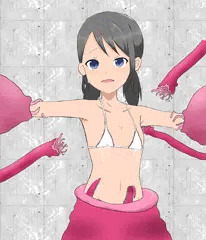 捕まえた女の子で初実験