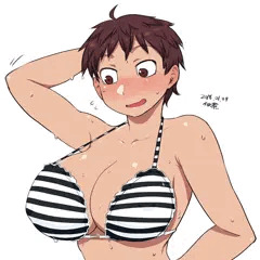 ショート巨乳