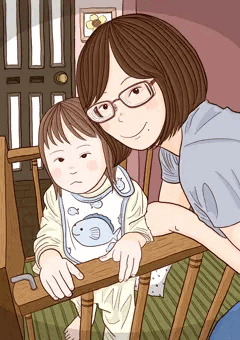 メガネ人妻
