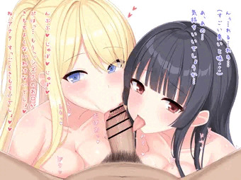 エリしずダブルフェラ