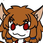 盛りの狐