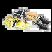吹っ飛び～ダウンはぁはぁ