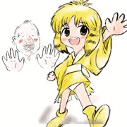 まんゆうきの娘娘ちゃんの落書き