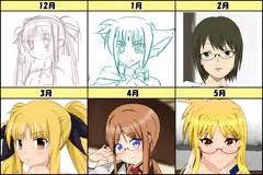 イラスト遍歴2018年12月～2019年5月