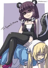 SkebでブレンドSの苺香ちゃん描かせていただきま