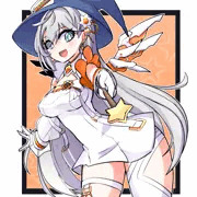 Vtuber遥花ナルさんのハロウィンな感じのFA!