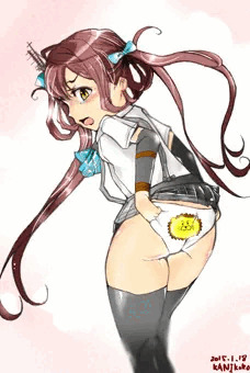 艦これワンドロ　朝雲のパンツ