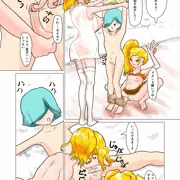 ２ｐ漫画　フェラギャル親子