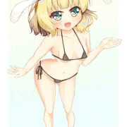 シャロちゃんにマイクロビキニで接客してもらおう。
