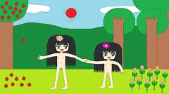 全裸のりんご