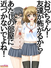 妹の友達は、あなたの事を怖がっているようです