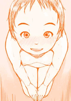【気まぐれイラスト】全裸おでこ