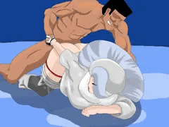 メロン　手握り