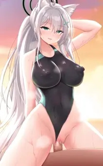 クロコと水着でえっちしたい♡