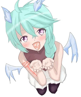 シェフィちゃんのお口に射精すっ