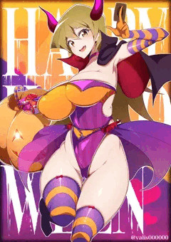 天上院明日香(ハロウィンのやつ)