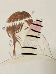 ペニスにキス