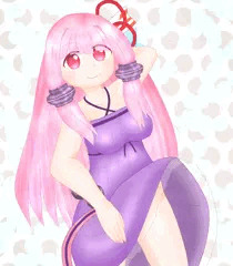 [Skeb]茜ちゃんにゆかりさんの服着せた