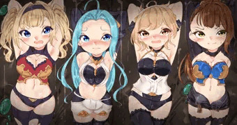 囚われレリバジータちゃんたち
