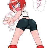 父親譲りの煽り方をする弾子ちゃん(差分込み５枚)