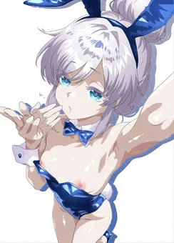 バニードゥーちゃん投げキッス