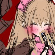 リリィの尿瓶搾精奉仕03　ナース服（ラフ）