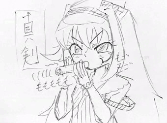 カルロピノラクガキ2