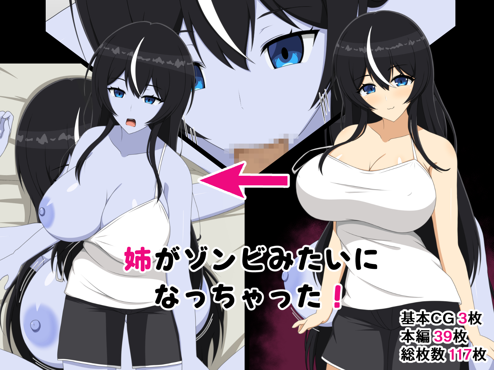 新作CG集『姉がゾンビみたいになっちゃった』