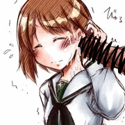 西住ちゃんの耳でしたいっ