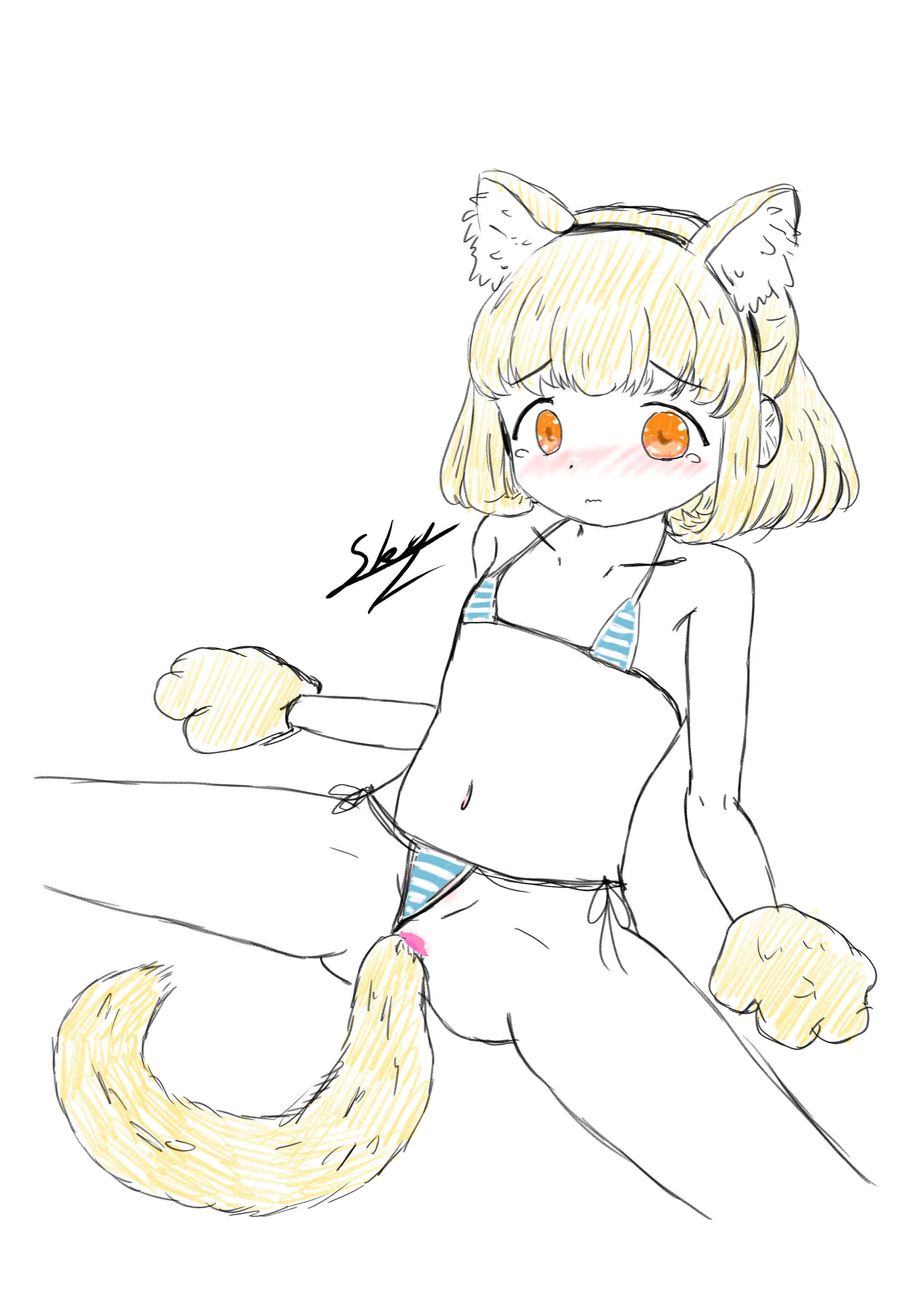 こどもでんこお絵描き