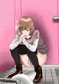 バクマンの女キャラトイレ！今回は版権、蒼樹紅もう〇ちするの？