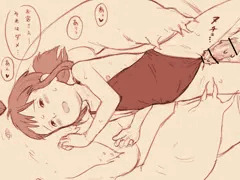 お客様のお戯れに戸惑う千尋