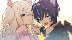天羽うさ、猫魔にあ初配信おめでとうございます