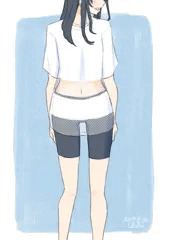 無地の白Tシャツ