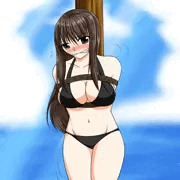 水着少女