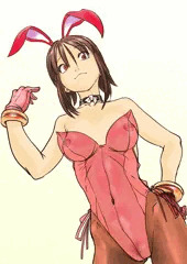 透けバニー