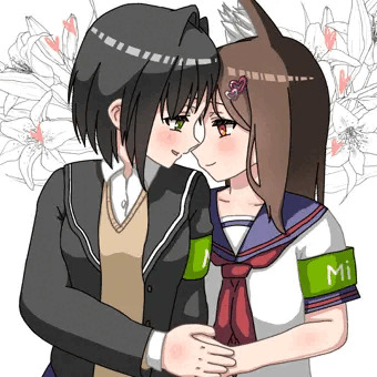 しゅいろママと藍ちゃん