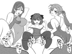 FGOママキャラ３人サンドウィッチ