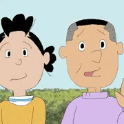 サザエさん　サザエ＆ノリスケ