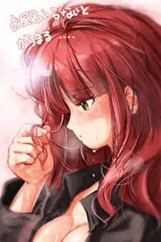 看板娘（風呂に入れず9日目）