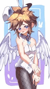 angel.πの「バニー天使2枚」-