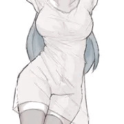 ダボダボTシャツ。