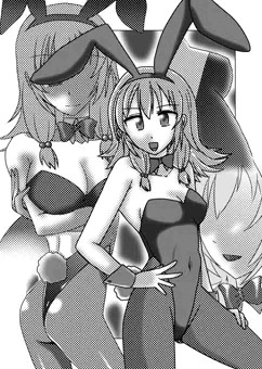 バニーガールなレオちゃん